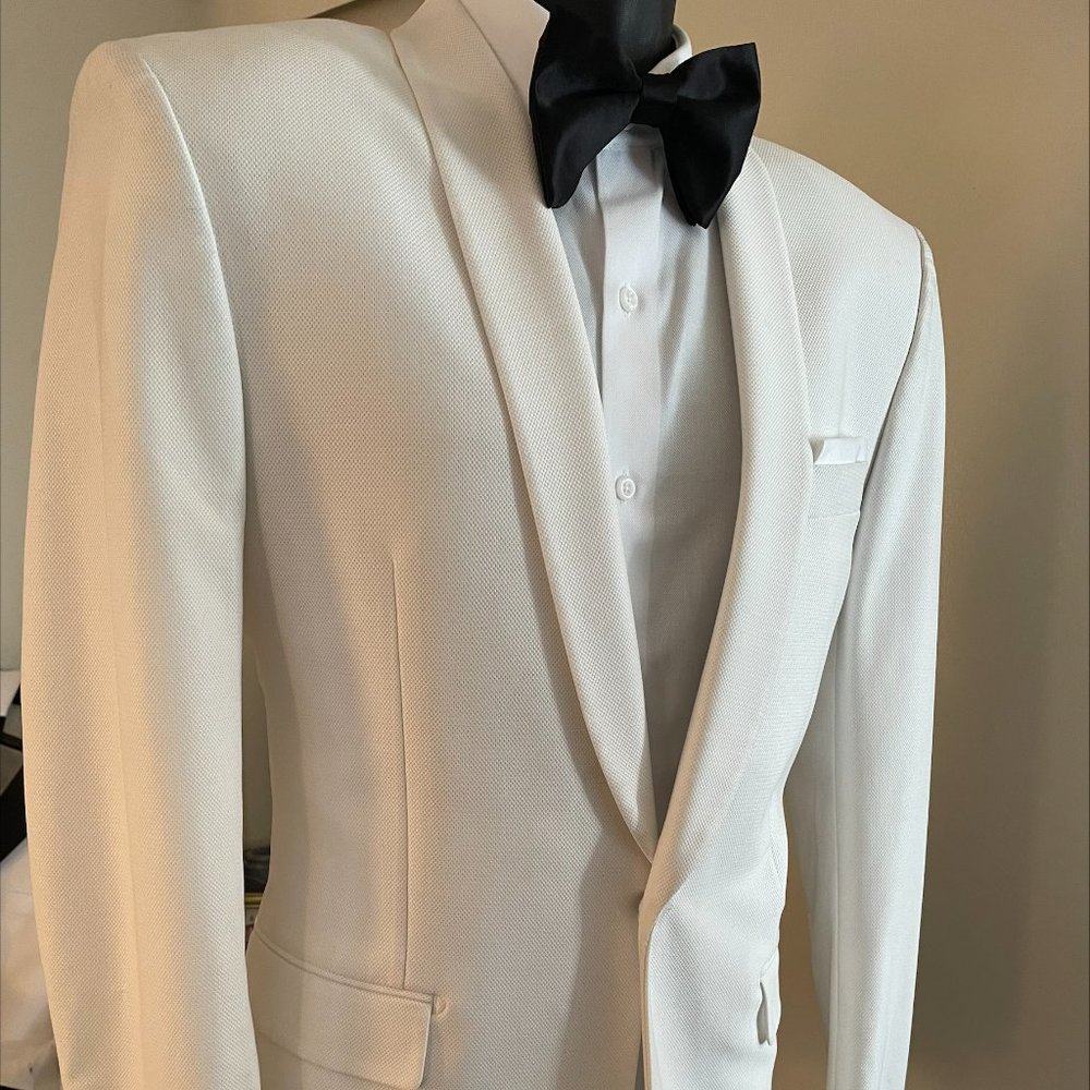 IVORY DINNER JACKET - SLIM FIT